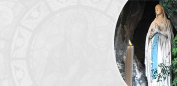 Acender uma Velas a Gruta de Lourdes